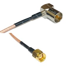 RG316 DVB Pal Female Angle to RP-SMA MALE RF Cable Rapid-SHIP LOT
