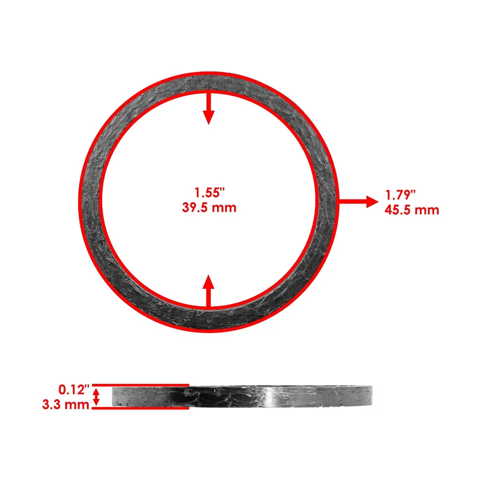 Kit de juntas de escape y resortes para Arctic Cat Wildcat 4 4X X 1000 2012-2016 Foto 3 de 4