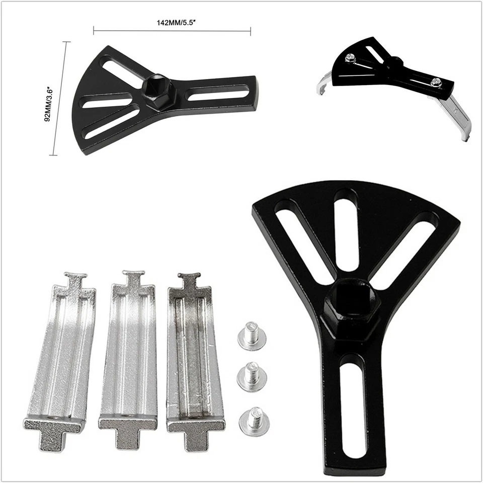 Adjustable 5.5-7in 3-Claw Car Fuel Pump Removal Wrench Fuel Tank Lock Ring Tool - Image 2 of 4