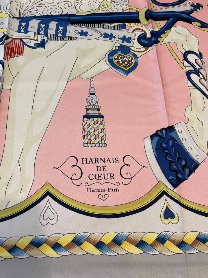 Mocador Hermes Blanco - Imagen 3 de 4