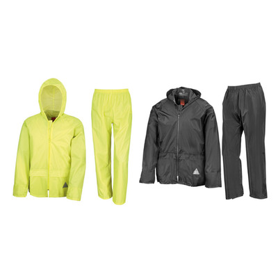 Result R095X Waterproof Jacket & Trouser Set Regenjacke + Regenhose   Winddicht