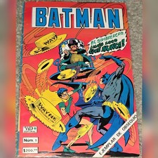 Raro Difícil de Encontrar Batman 1 MX VID 1ª EDICIÓN! Detective Comics 573 1987 variante extranjera