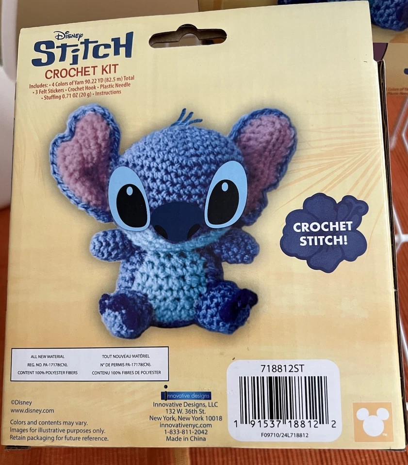 Набор для вязания крючком Disney Stitch - Изображение 3 из 4