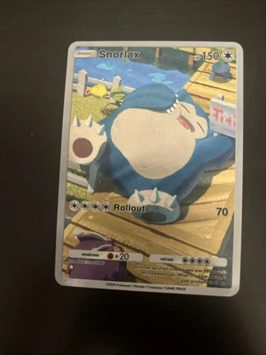 [Fan Art TCG Pocket Print] Snorlax Genetic Apex 250/226 Cameo Bellsprout Venonat