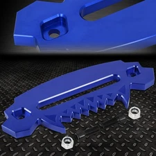 BLUE 10" ALUMINUM HAWSE FAIRLEAD FOR SYNTHETIC WINCH ROPE CABLE LEAD GUIDE 4X4