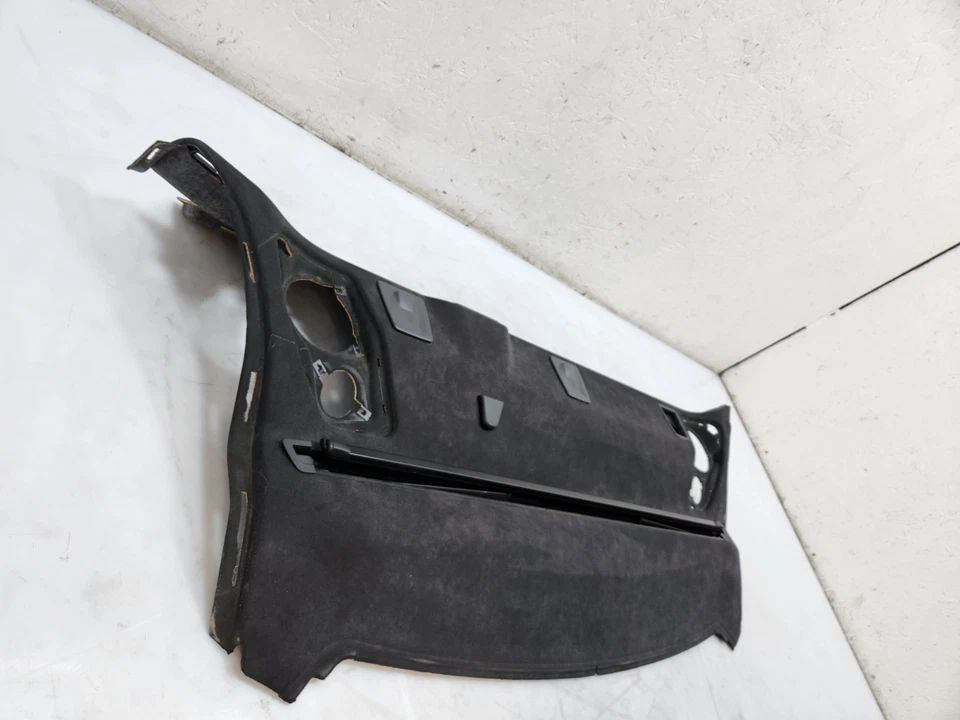 ✅ 13-19 OEM BMW F06 M6 Gran Coupe Rear Window Deck Shelf Alacantara Black - Image 4 of 4