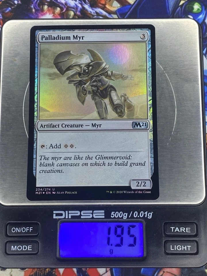 MTG Palladium Myr 🇬🇧 ⚪️ NM FOIL Magic TCG Core Set M21 OG Deck Artifact - Bild 4 von 4
