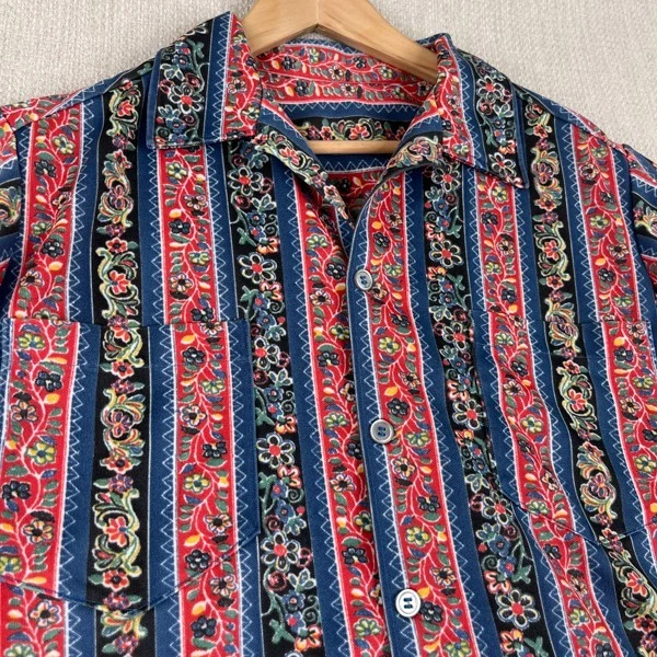 Short Sleeve Western 1960s Vintage Casual Shirts for Men for sale
