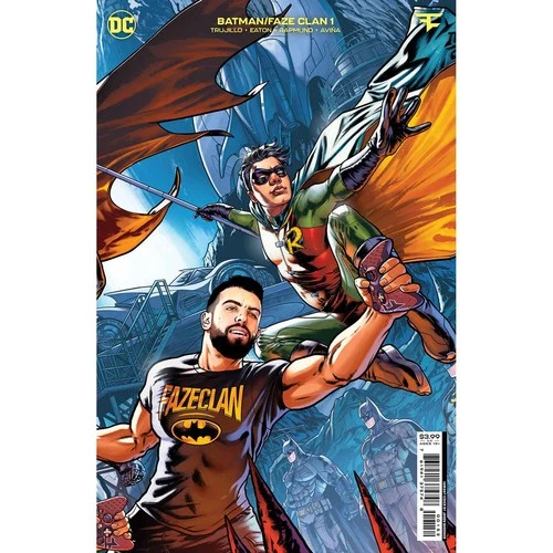 Batman Faze Clan #1 Cover E Jason Badower Connecting 4 Robin DC Comics