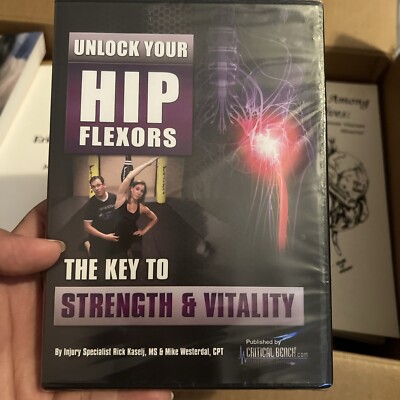 Unlock Your Hip Flexors The Key To Strength And Vitality DVD