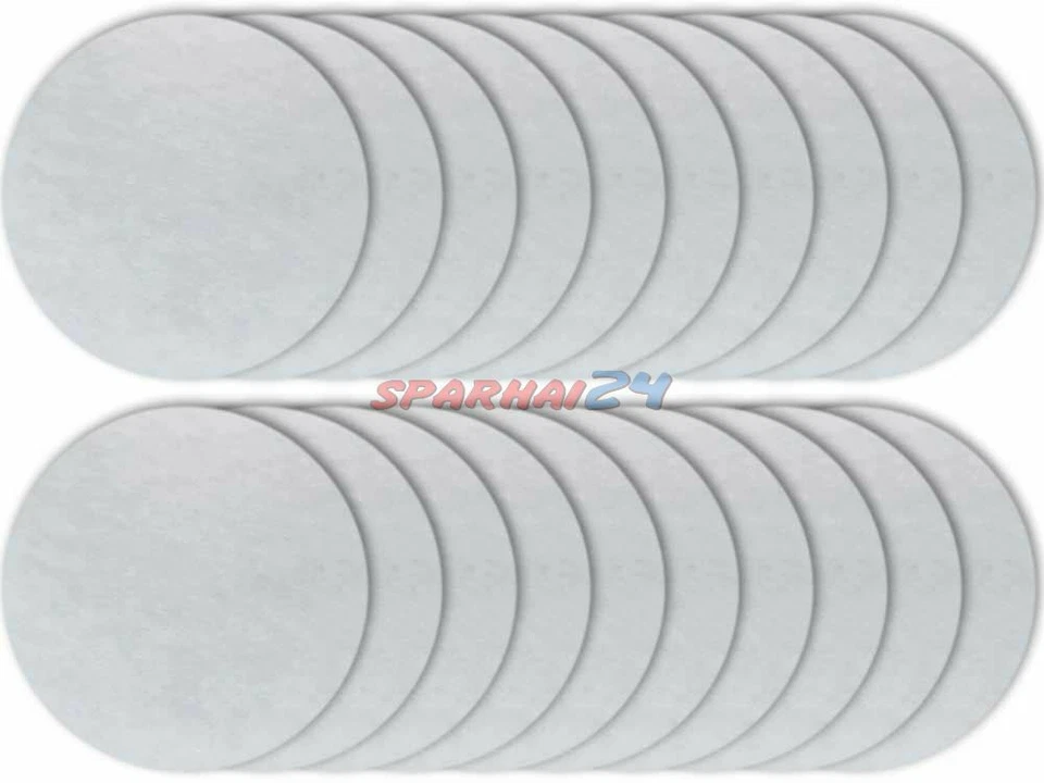 SPARHAI24 📯 Filter passend für Helios DLV Abluftventil DN 125 | Ø110mm | 3058 | 20x G3