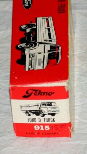 Tekno Ford D Truck, #915, Die-cast with Original Box in Near Mint Condition - Picture 11 of 12