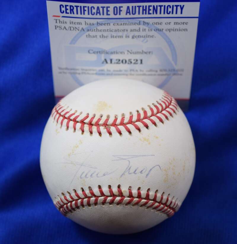 Willie Mays PSA DNA Coa Autograph National League ONL Signed Baseball 4