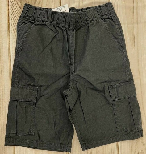 New Children's Place Boy's Black Cargo Uniform Shorts Size 14 NWT A3303 - Picture 2 of 8