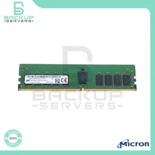 MTA18ASF2G72PZ-2G9 Micron 16GB DDR4-2933 PC4-23400 Single Rank ECC Reg Memory