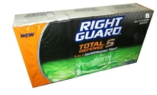  packs of 8 Right Guard Total Defense 5 Refreshing Soap Bars 4 oz each