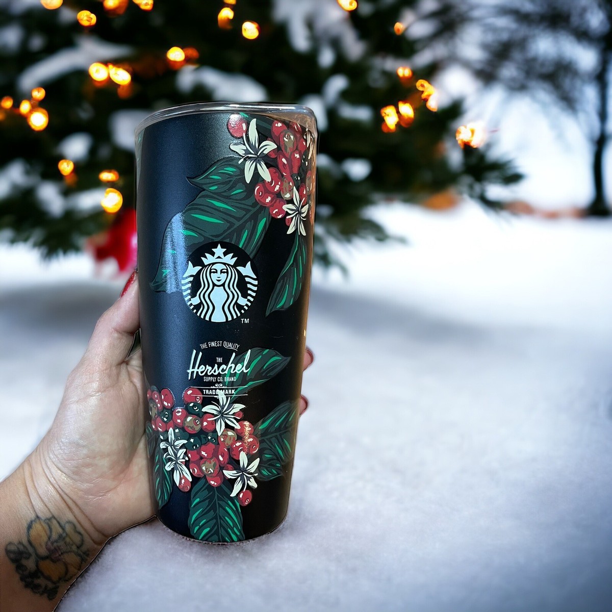 Starbucks x Herschel SS Herschel Miir Coffee Cherry Tumbler 20 Oz