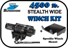 KFI 4500 lb. STEALTH WIDE Winch Kit '19- '21 Honda Talon 1000R / 1000X / 1000-4