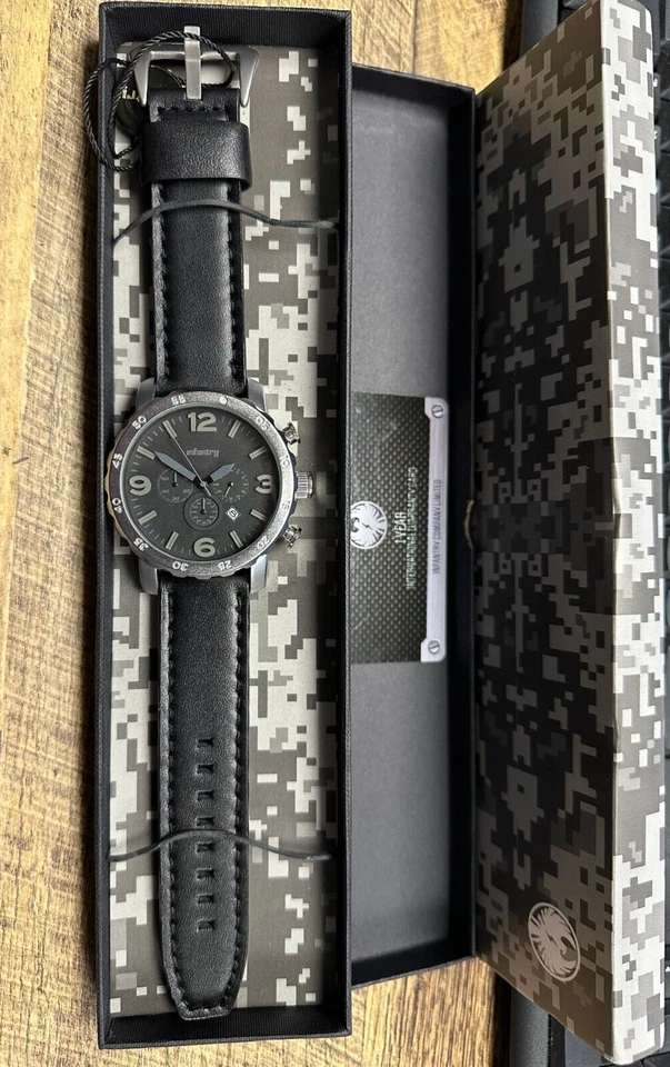 Reloj de pulsera Infantry FS-7 para hombre, relojes militares de campo para hombre FS-7 Foto 2 de 4