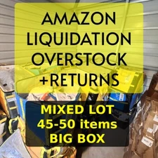 Amazon Liquidation Wholesale Overstock Returns Merchandise 45-50 Mixed Items BIG