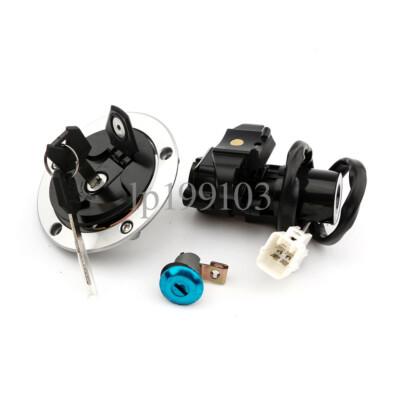 Ignition Switch Gas Cap Lock Set for Kawasaki Ninja ZX6R