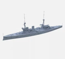 SSMODEL 593-A 1/400 Military Model Kit HMS Invincible Battlecruiser GAMES