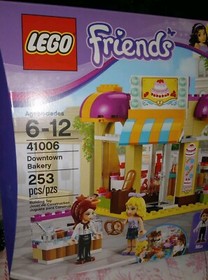NEW LEGO Friends Downtown Bakery 41006 Sealed Box 2013 Retired Set Mia Danelle