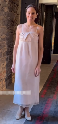 sachin and babi light blue dress Zara Light Pink Satin Maxi Dress by Zara