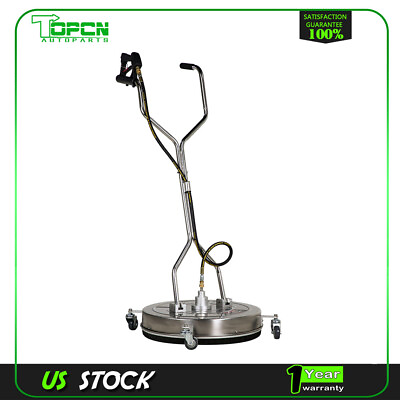 #ad #ad 24quot; Pressure Washer Surface Cleaner with Handle amp; 4 Spinner Wheels 8GPM $215.99