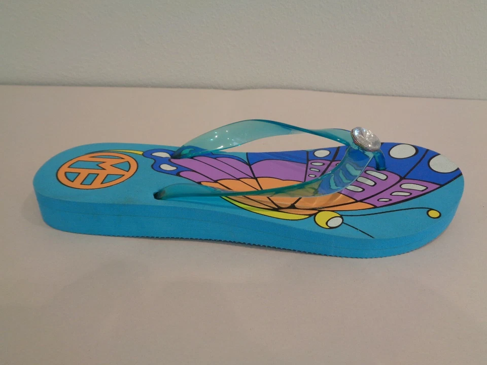 Sandalias chanclas Marc Fisher talla 7 M DELIA azules nuevos zapatos para mujer Foto 2 de 4