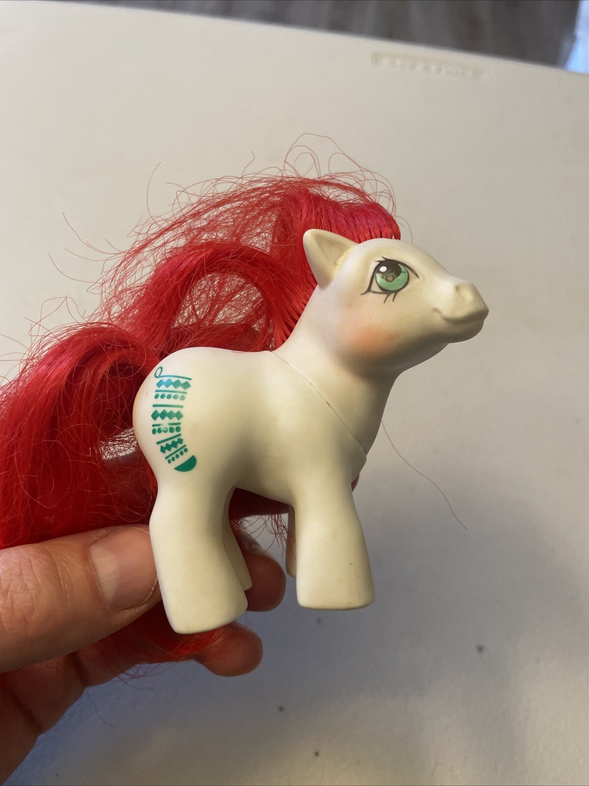 Calze bambino G1 My Little Pony 1984 vintage Kellogg Rice Krispies Natale