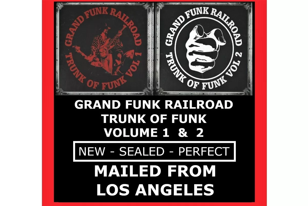GRAND FUNK RAILROAD - TRUNK OF FUNK - VOLUMES 1 & 2OutOfPrint &  HardToFind