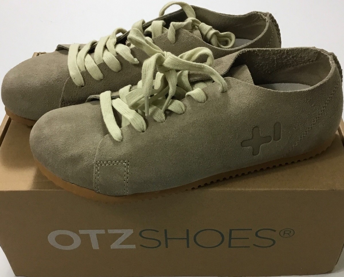 スニーカー OTZ SHOES Pilgrim canvas sneakers Women OTZ Pilgrim Lace Up Leather Shoes 04110 Sand Tan EU 36