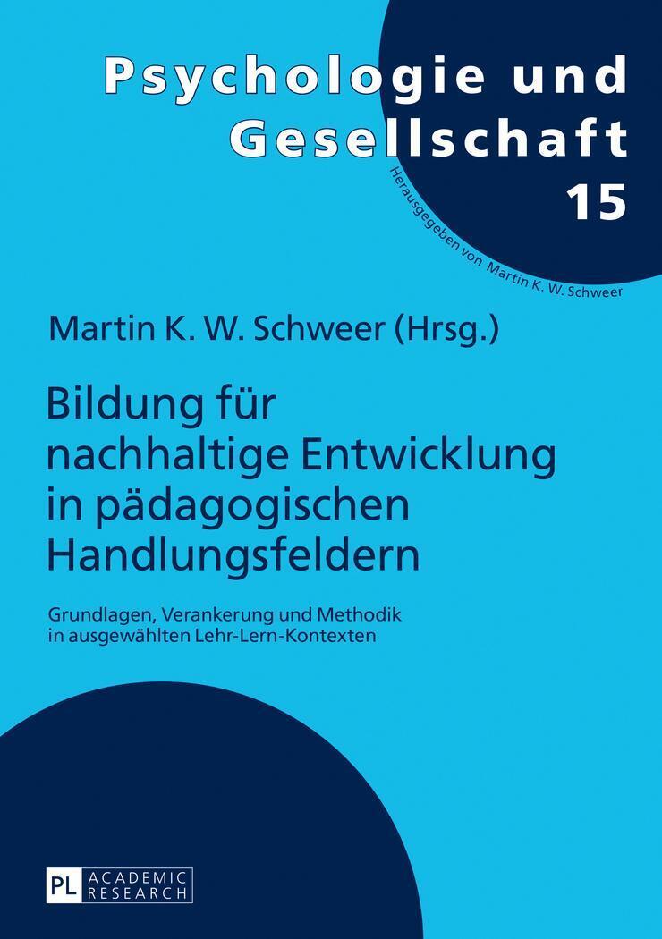 Thumbnail - Bildung Für Nachhaltige Entwicklung In Pädagogischen Handlungsfeldern