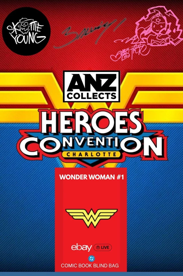 AnZ LIVE @ HeroesCon 2026 - Day 2