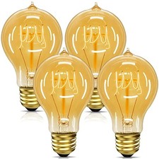 Edison Bulbs 40 Watt, Vintage Light Bulbs, A19 Antique Incandescent Light