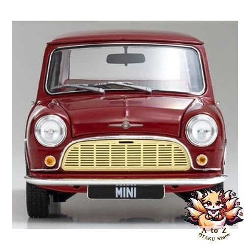 NUOVO prodotto finito Kyosho Original 1/18 Maurice Mini Mk.1 1959 rosso ciliegia - Immagine 3 di 4