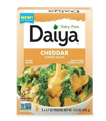 Daiya Dairy Free Gluten Free Cheddar Cheese Sauce, Vegan, 14.2 oz (Shelf-Stable)