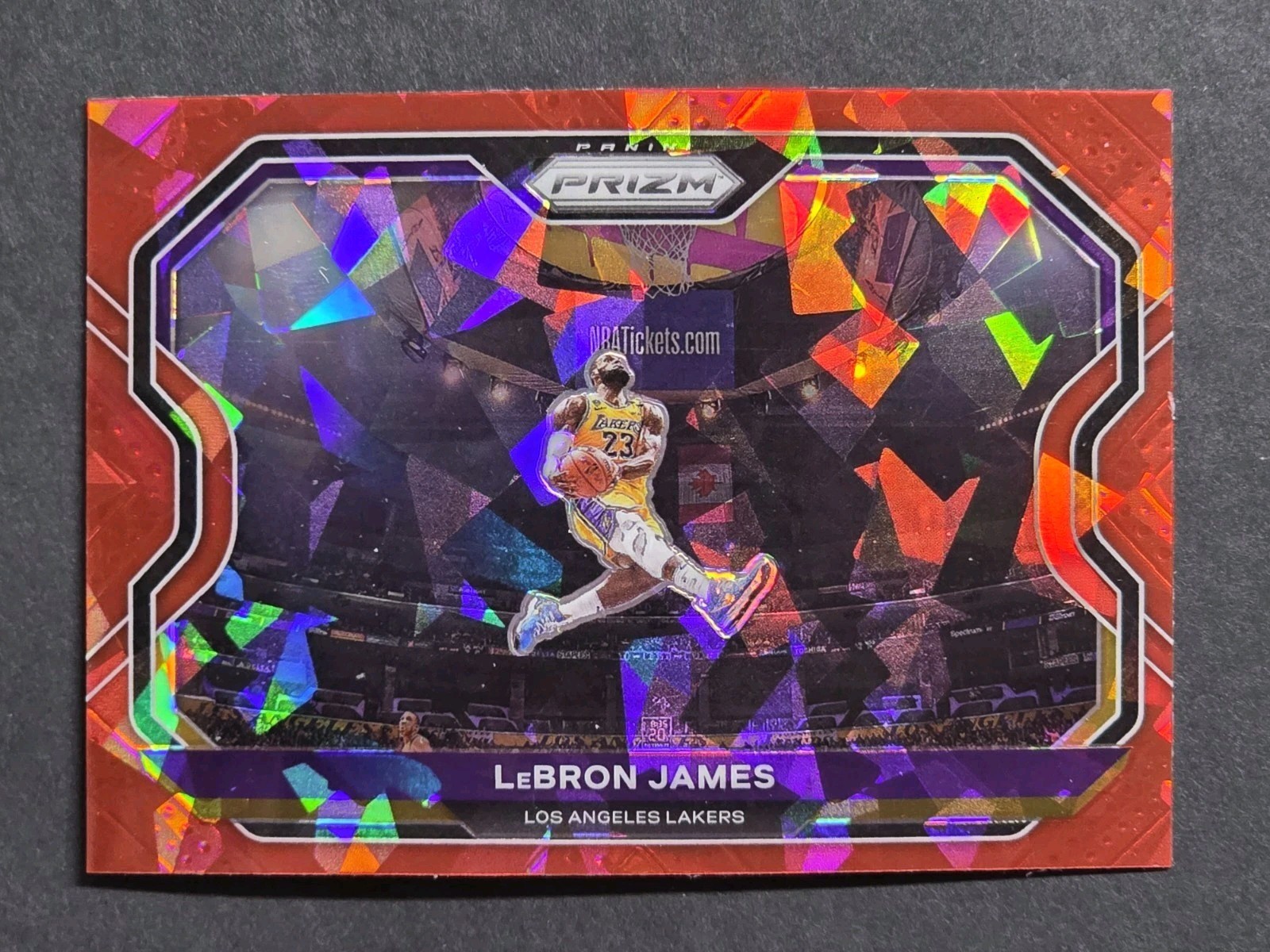 LeBron James 2020 Prizm #1 Red Ice Price Guide - Sports Card Investor