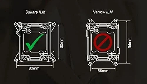 Foxconn OEM Intel LGA2011 Cooler Heatsink CPU Fan for i7-4820K i7-4930K H17543 - Image 2 of 2
