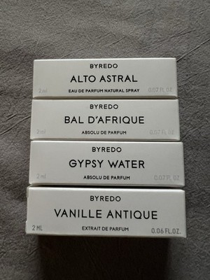 BYREDO Absolu/ Extrait/ Eau de Parfum Sample Vials 2ml / .07 - Choose Your Scent