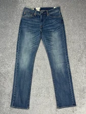 Levis 511 Jeans Men 31 Blue Denim Cotton Stretch Slim Fit Straight Leg 32x31 New