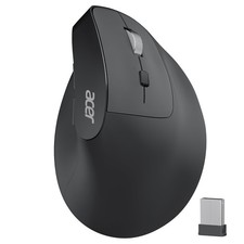 Acer OMR241 Ergonomic Vertical Wireless Mouse 1600 DPI Rechargeable Black