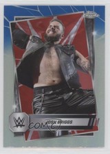 2025 Topps Chrome WWE Red & Blue Refractor Josh Briggs #96 0kb5