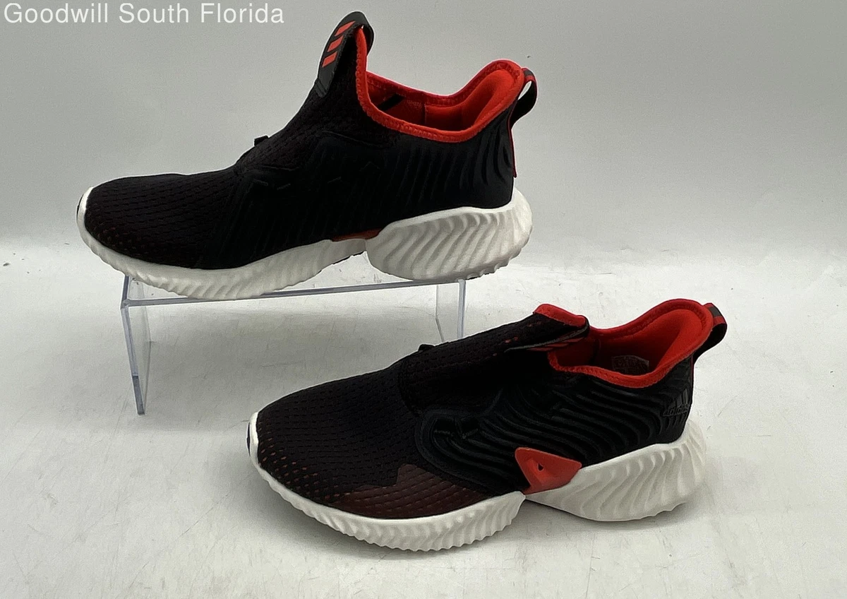 Adidas Alphabounce Instinct Core Black Active Red for sale | eBay