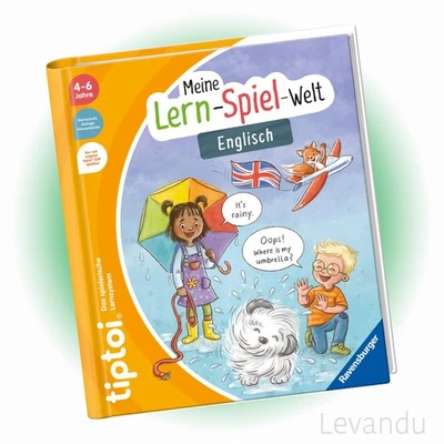 RAVENSBURGER tiptoi® Buch - Meine Lern-Spiel-Welt - Englisch - NEU - Bild 1 von 4