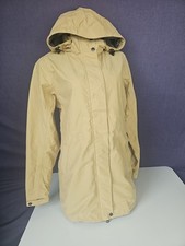 Image of RRP £260 Small Womens Waterproof DLX Trespass Jacket Bettany Sandy