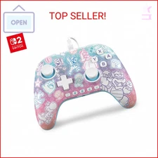 PowerA Advantage Wired Controller for Nintendo Switch 2 - Mushroom Kingdom, Offi
