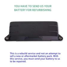 Rebuild service for Snap-On ZEUS / VERUS Edge EAA0418L05A battery pack Rebuild