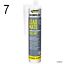 miniatuur 18 - Lead Mate Flashing Mastic Mortaring Silicone Sealant roof grey Led Roofing